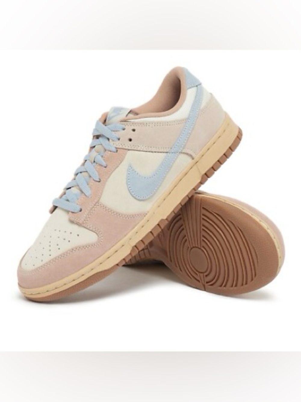 Nike Dunk Low Sanddrift Light Armory Blue Sneaker - Picture 2 of 11